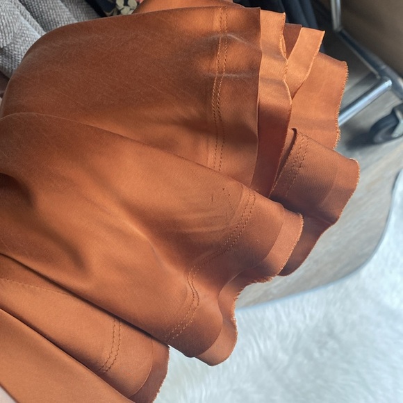 Jonathan Simkhai Isla Bias Maxi Dress in Toffee - Picture 6 of 7